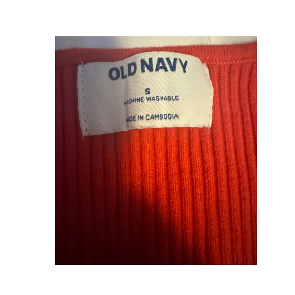 OLD NAVY KNIT SWEETHEART NECK SWEATER - Picture 3 of 3